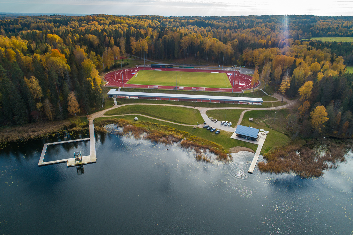 Kääriku Spordikeskus, Greeni saun ja kergejõustikustaadion