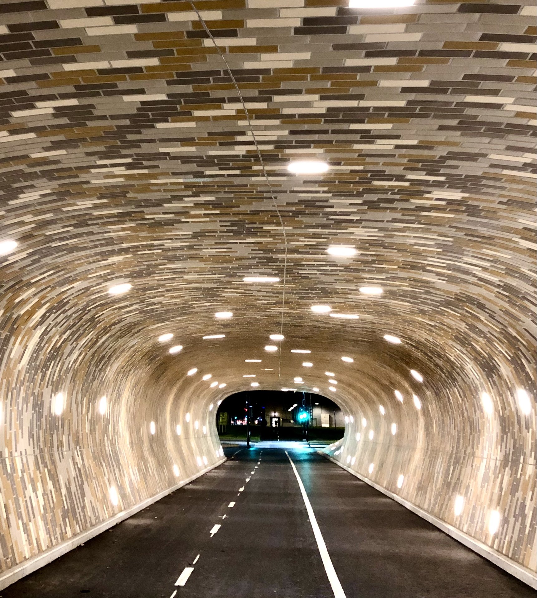 Brücke und Tunnel an der Vaksali-Straße