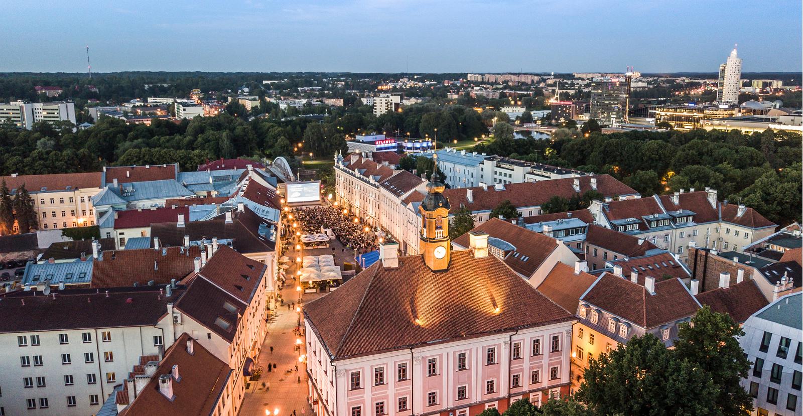 Virtual tour of the city of Tartu: Tartu hosts many events