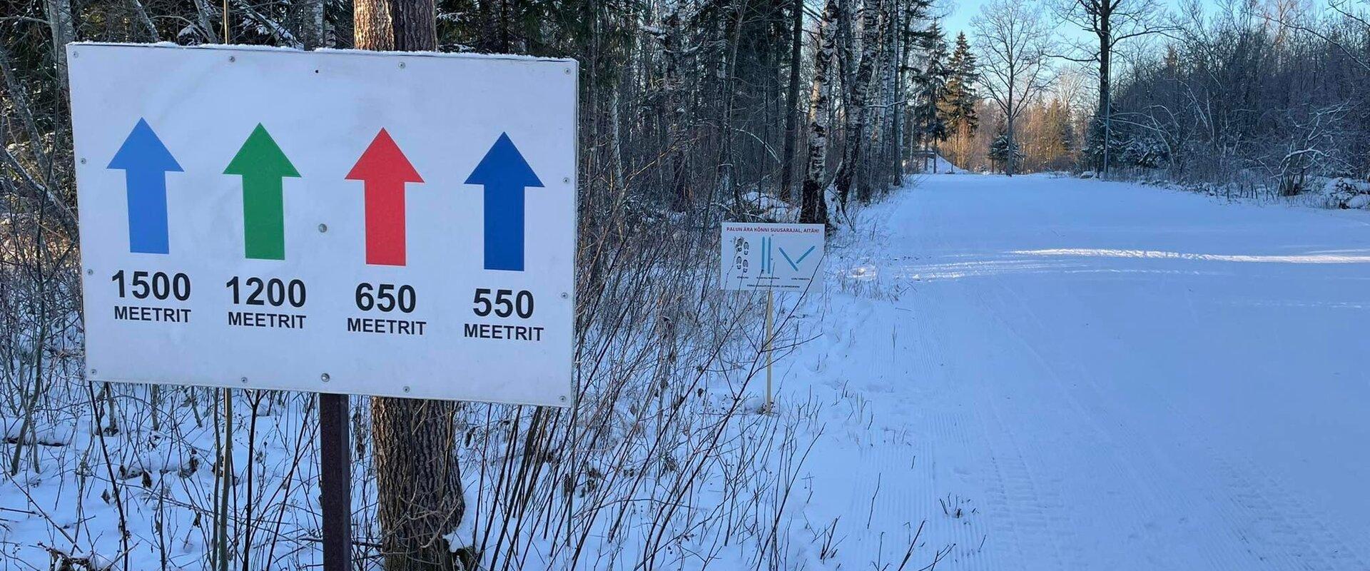 Pärnu-Jaagupi kultuuri- ja spordipargi terviserajad