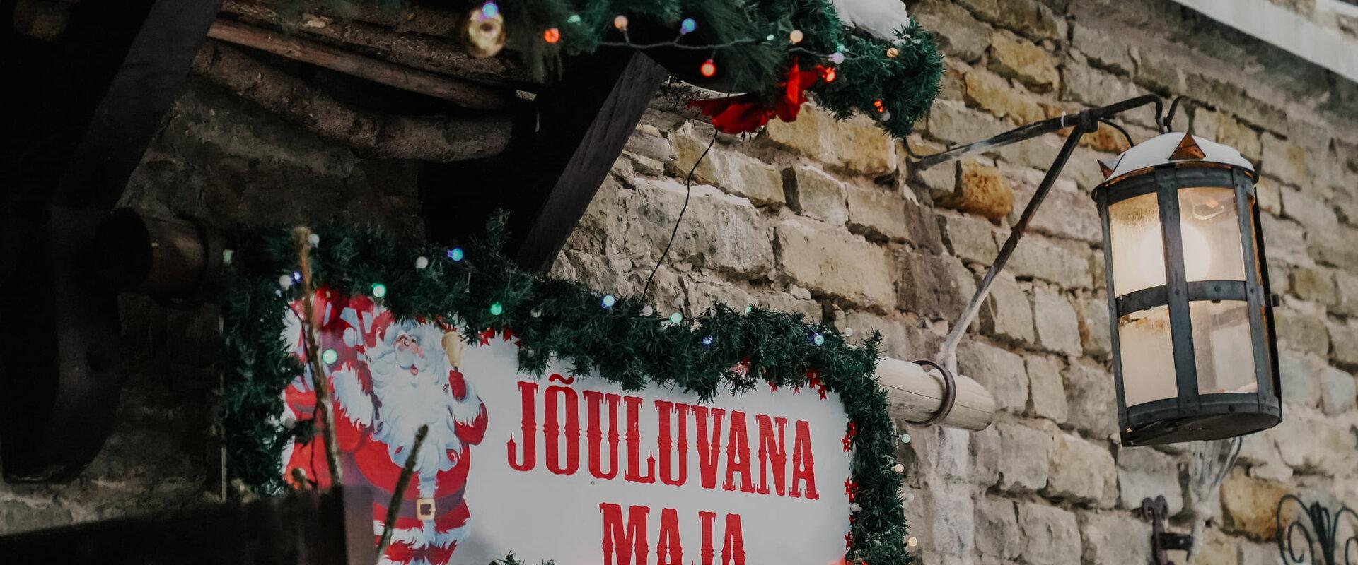 Jõuluvana maja Jõulukülas Narvas