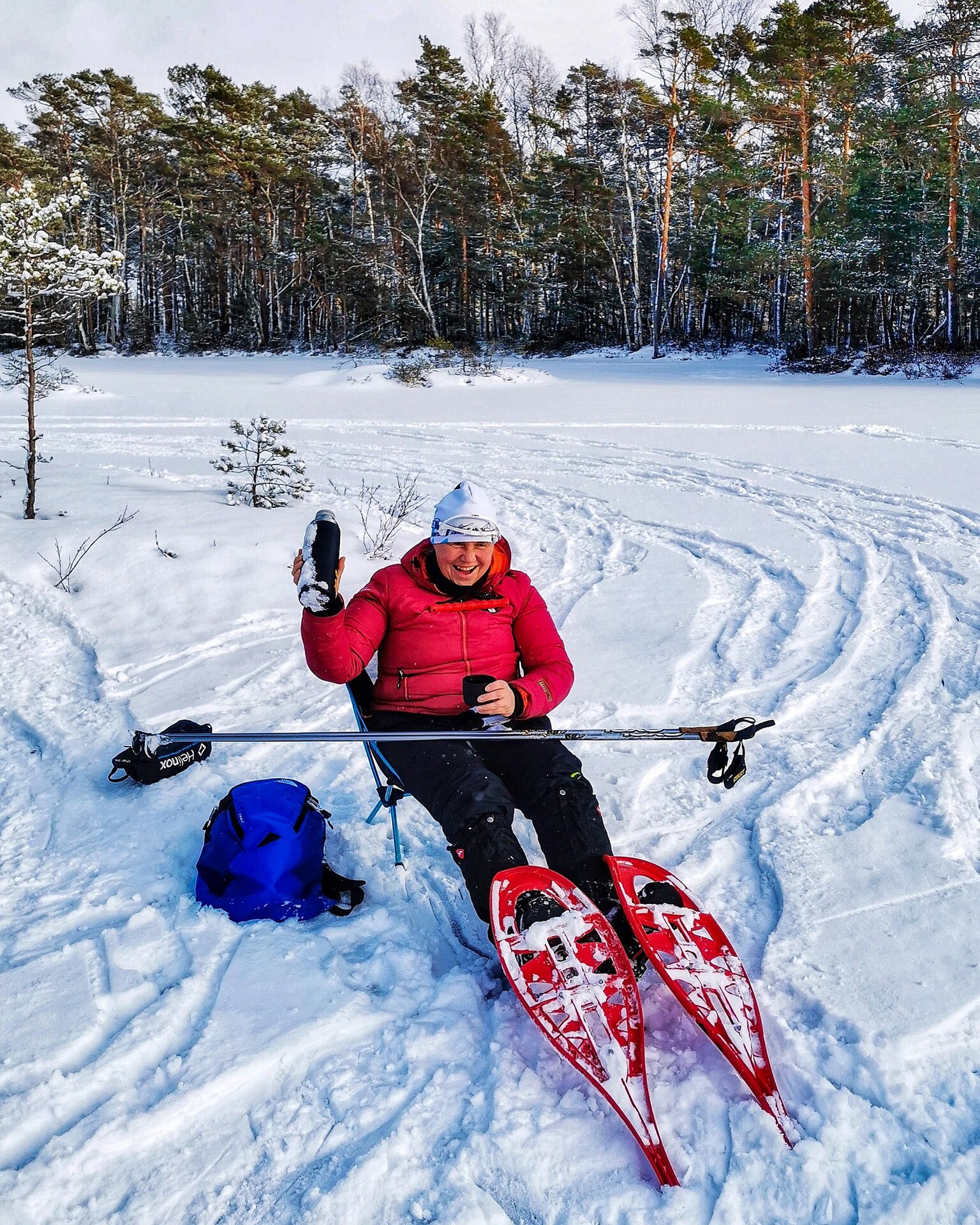 Seikle Vabaks (Freedom of Adventure) – snowshoe hike in Soomaa National Park