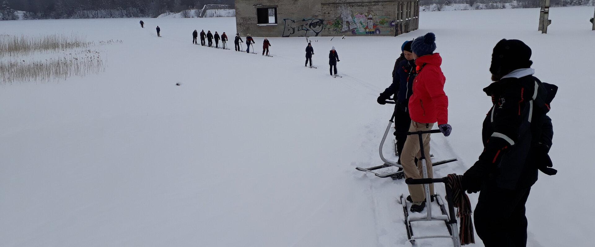Kicksled trips