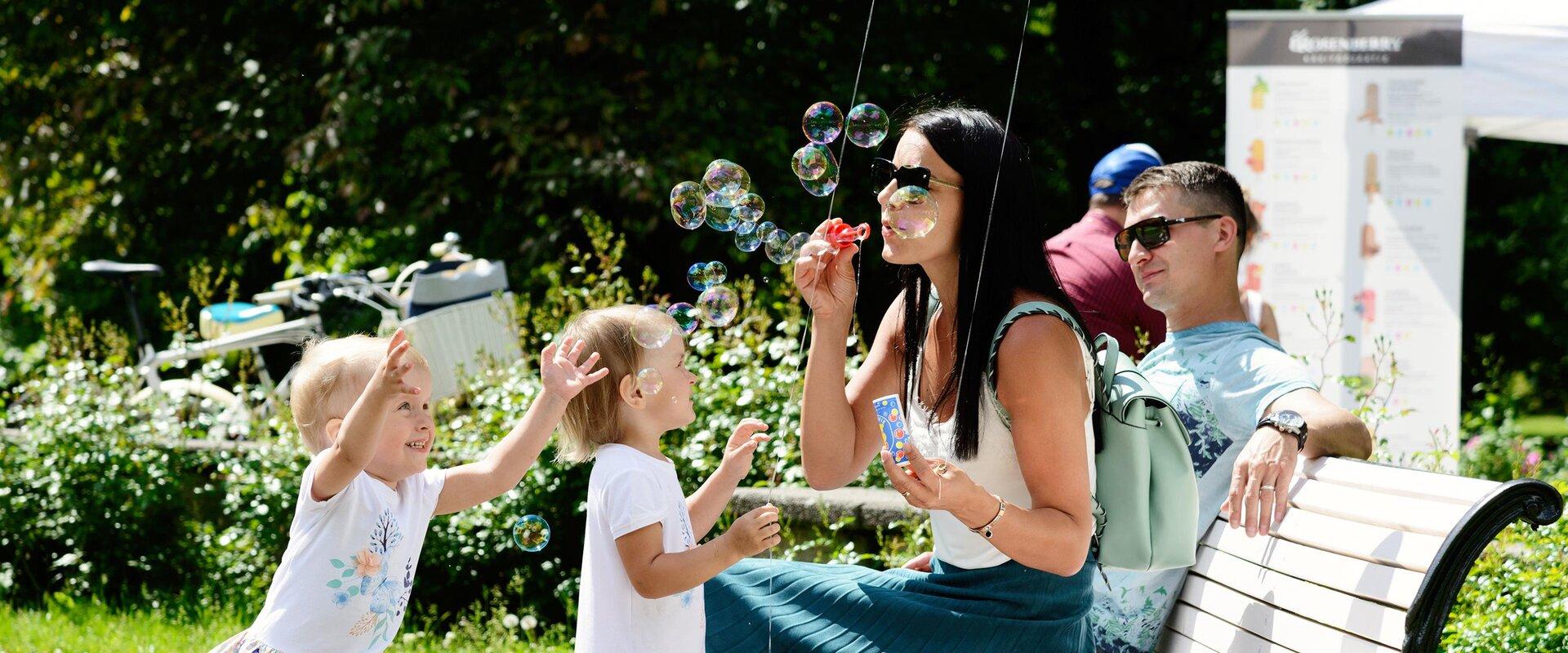 Bubblefest – bubble festival in the summer capital