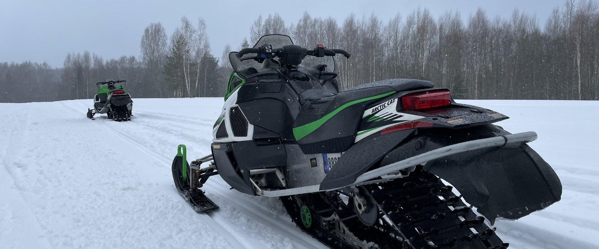 Mootorsaanimatkad Lõuna-Eesti looduses