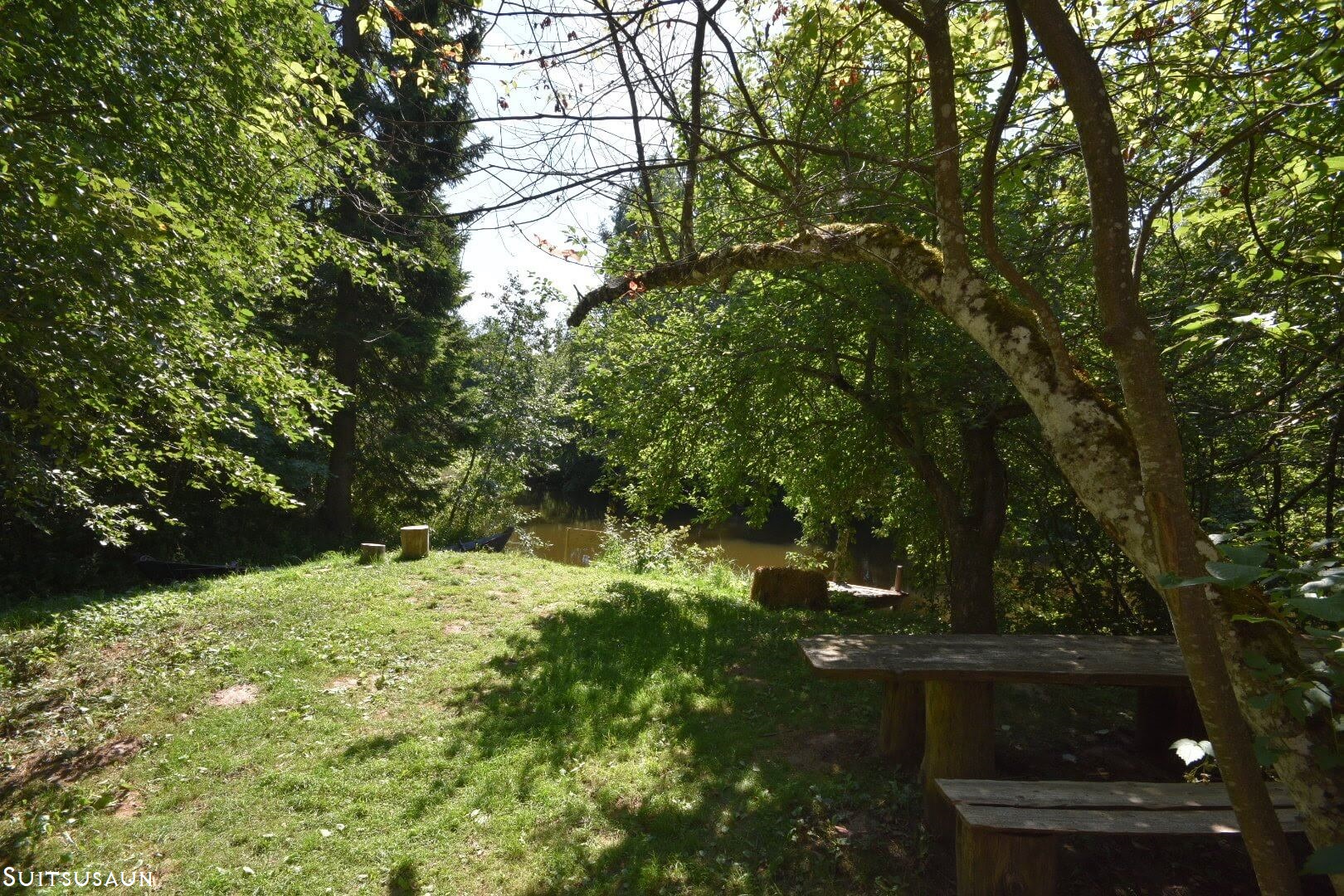 Viikingite küla suitsusaun