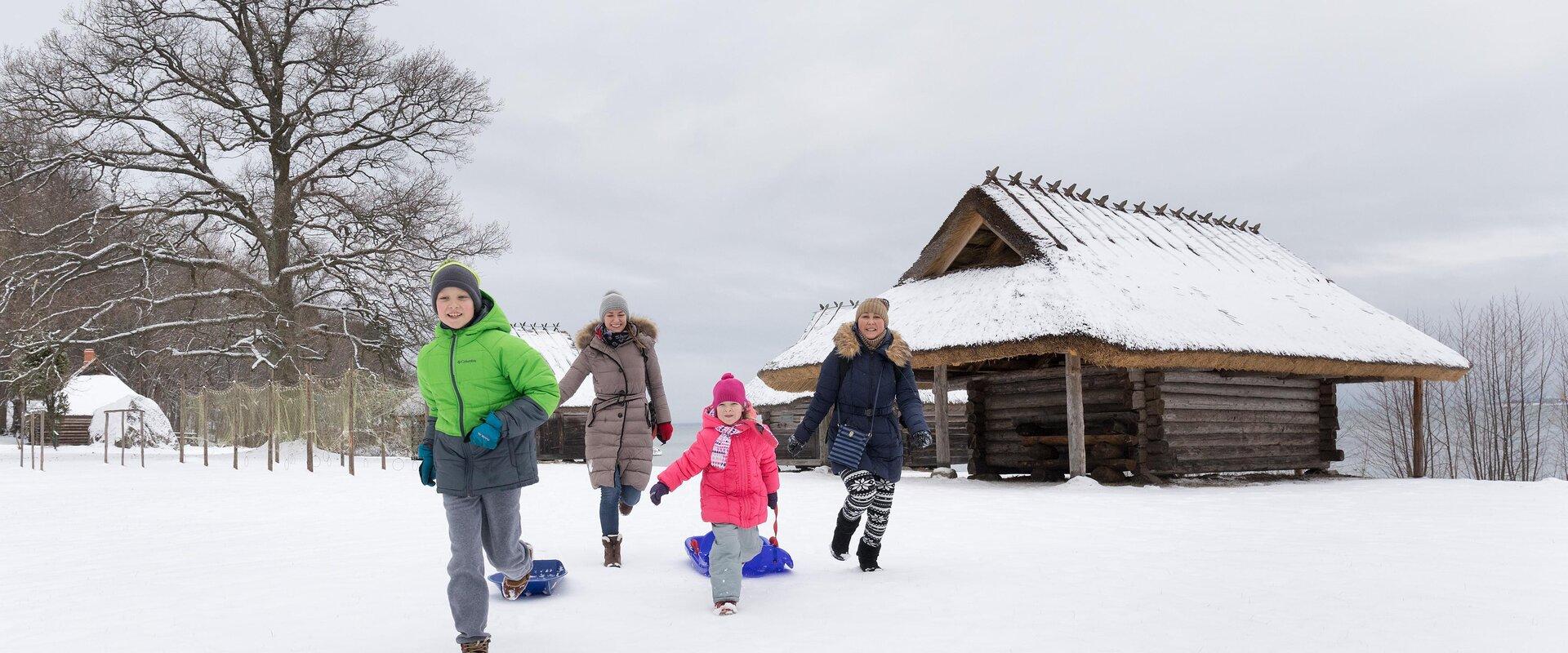 Family Shrovetide at the Estonian Open Air Museum