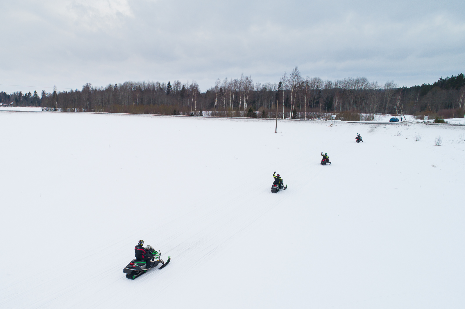Mootorsaanimatkad Lõuna-Eesti looduses
