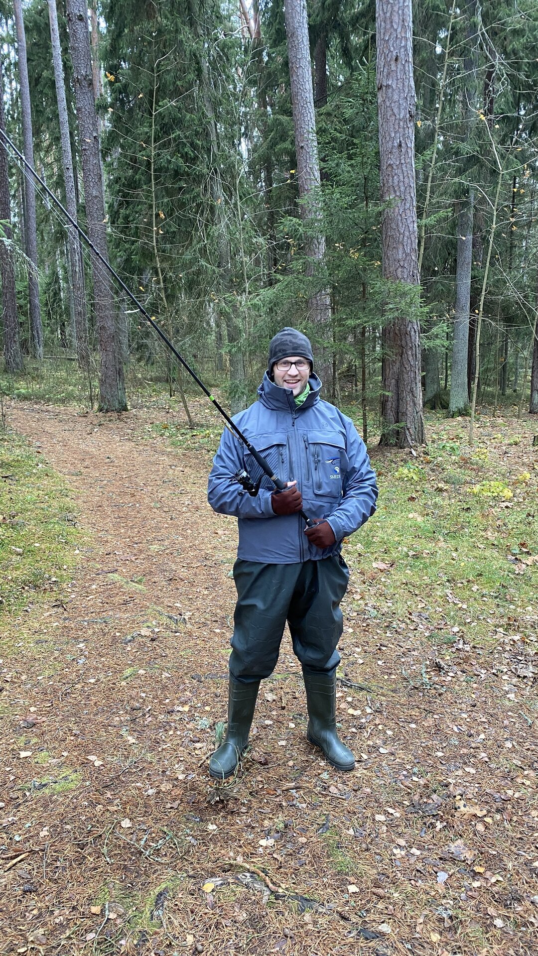 Meriforelli püük meres kahlates