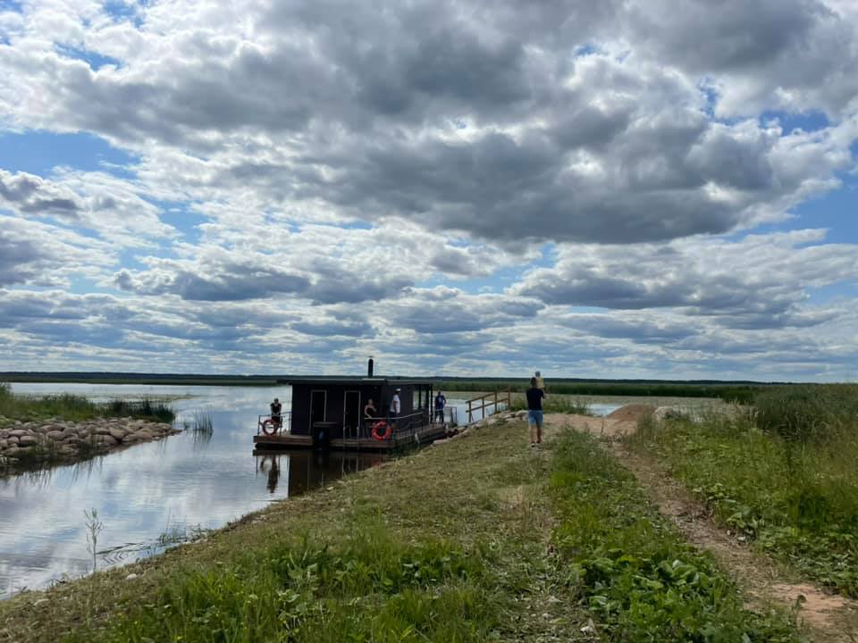 Parvsaun "Hestia" saunaretk Võrtsjärvel