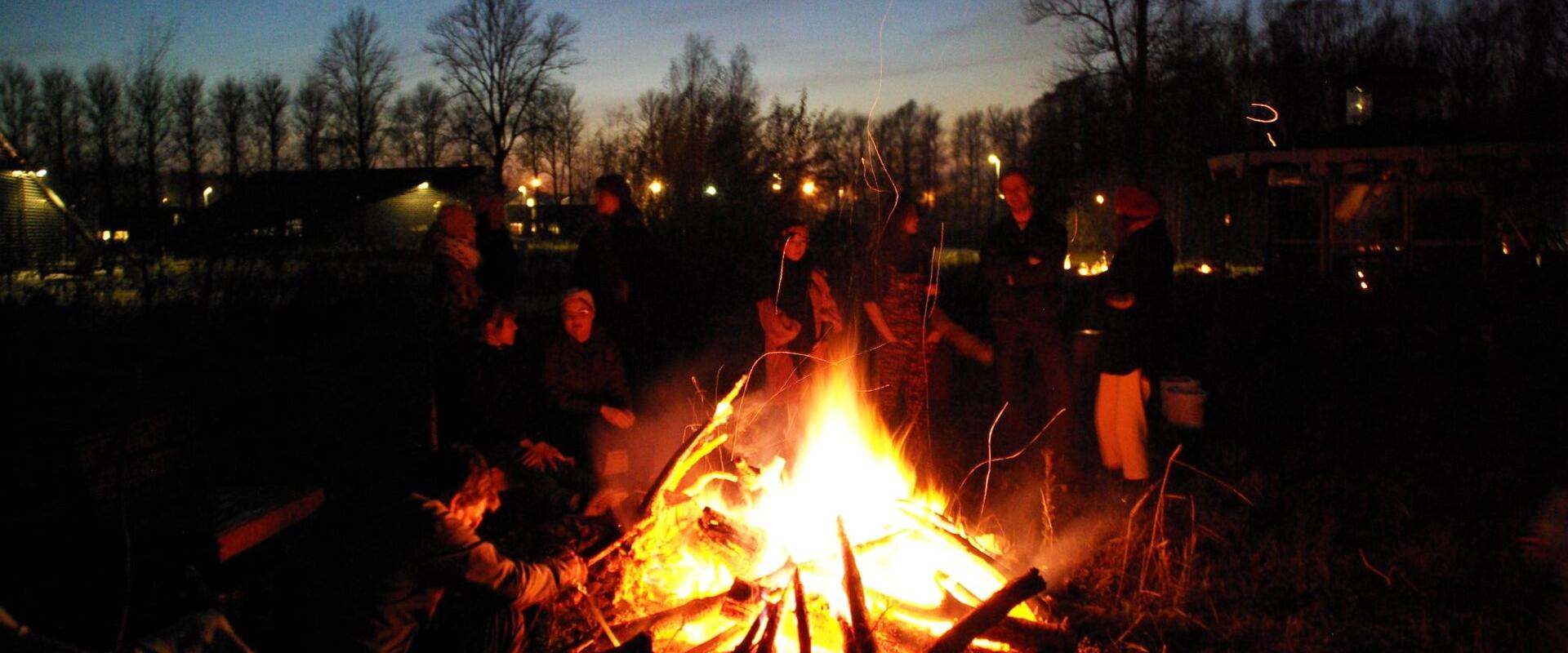 Campfire evening in Emajõe Aed