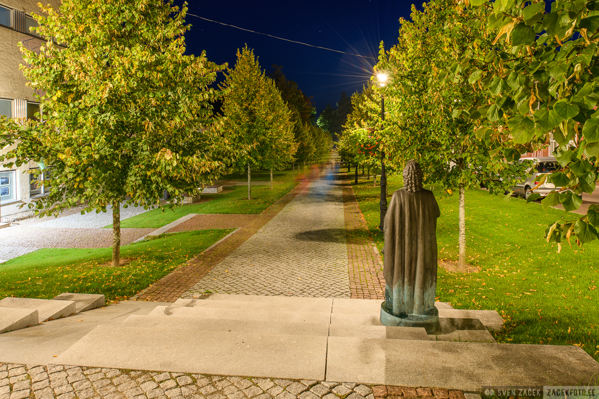 Katariina II skulptuur ja Katariina allee