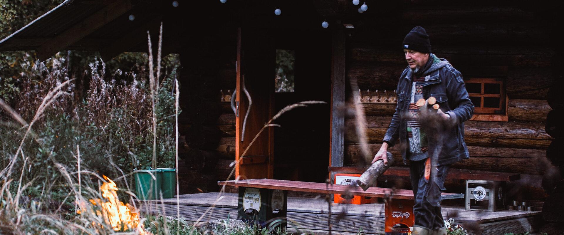 Smoke sauna in Jantsu talu (Jantsu Farm)