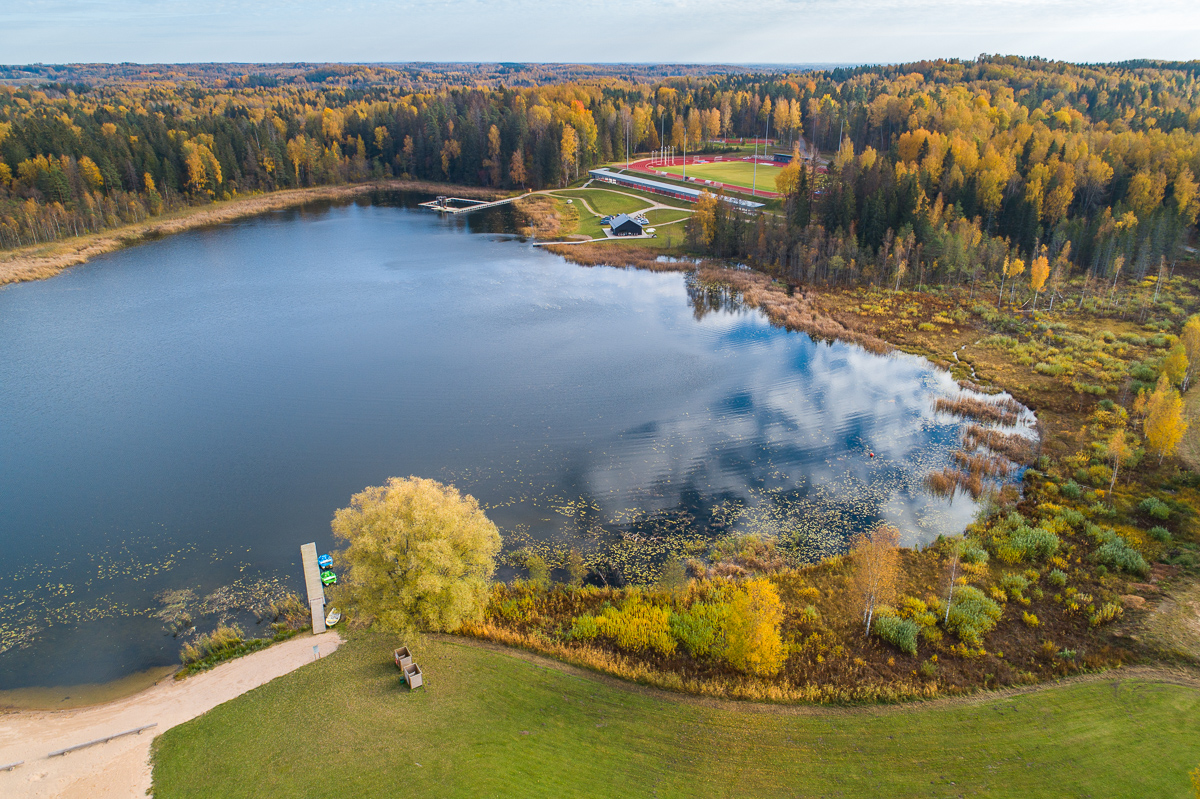 Kääriku matkarajad, Kääriku järv