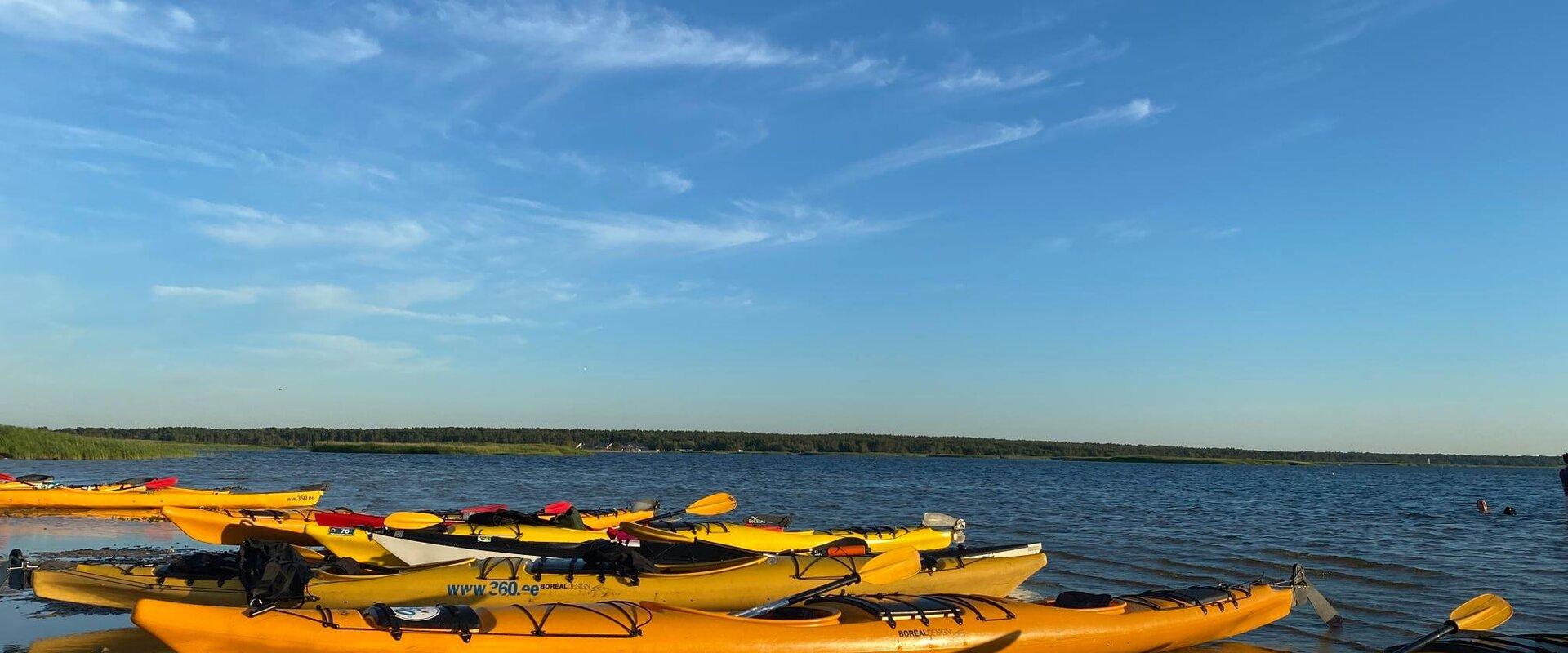 Kajakite rent Tallinnas