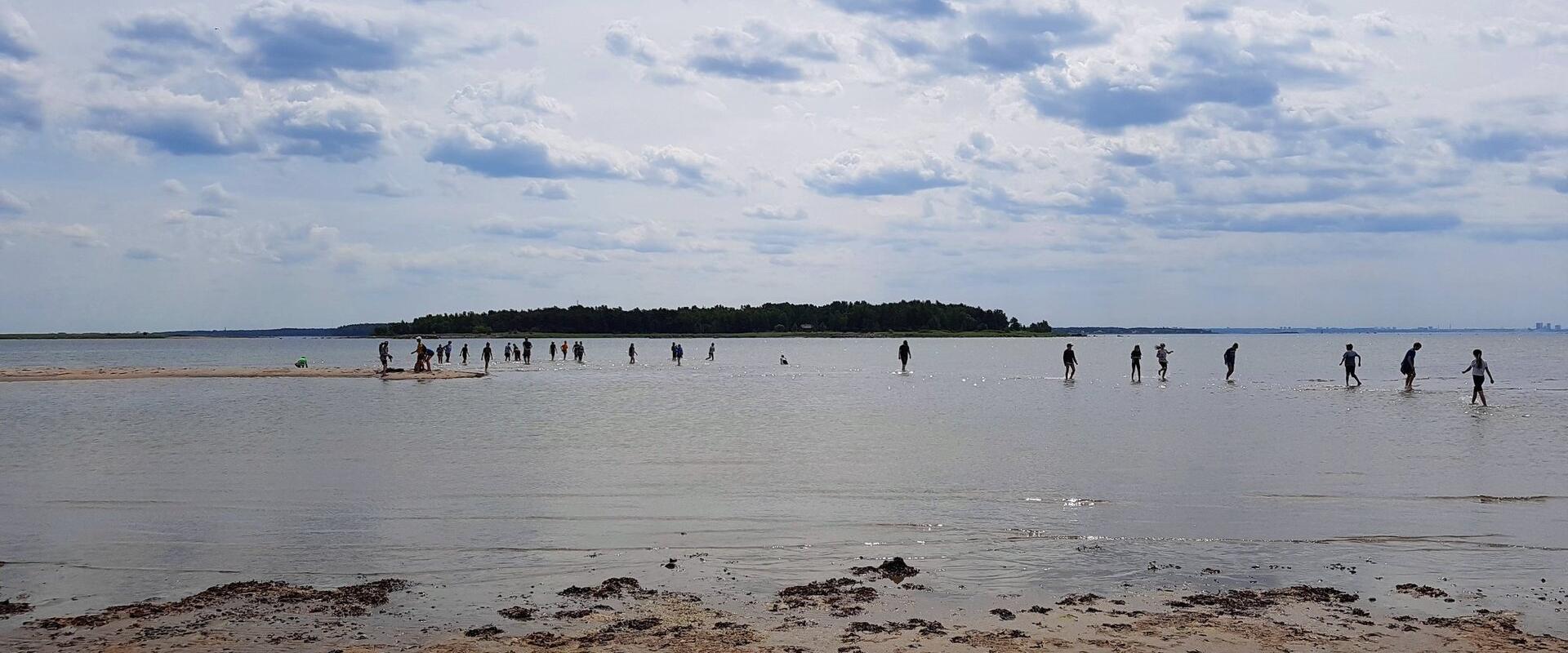 Suurepaadi Beach on Aegna Island