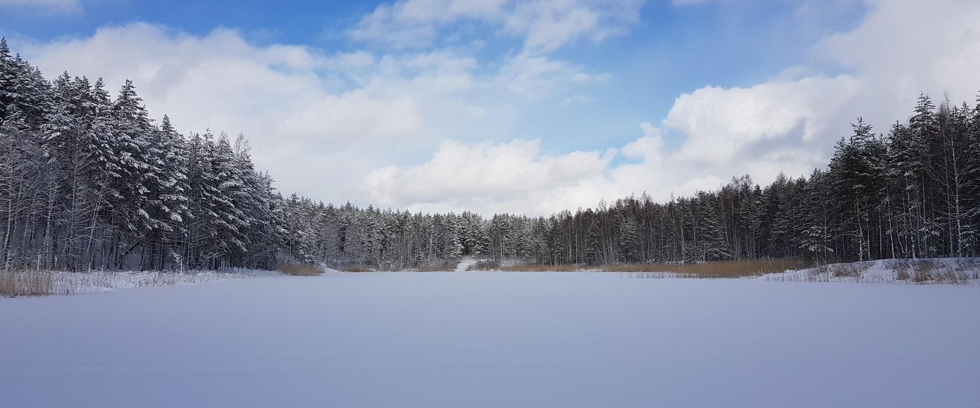 Kurtna järv talvel