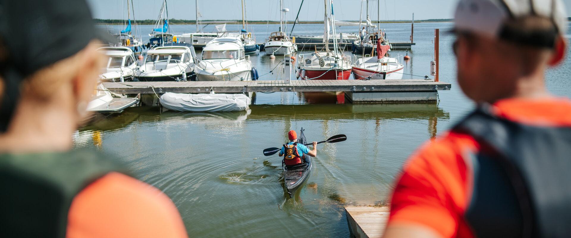 Kayaking on Haapsalu Bay