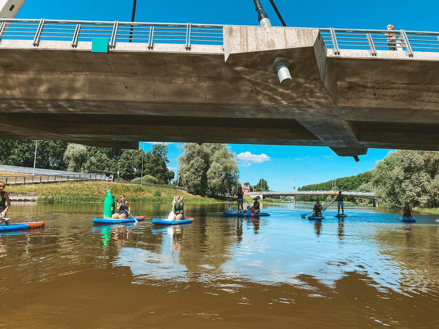 Aerulaua matk või üritus grupile Emajõel