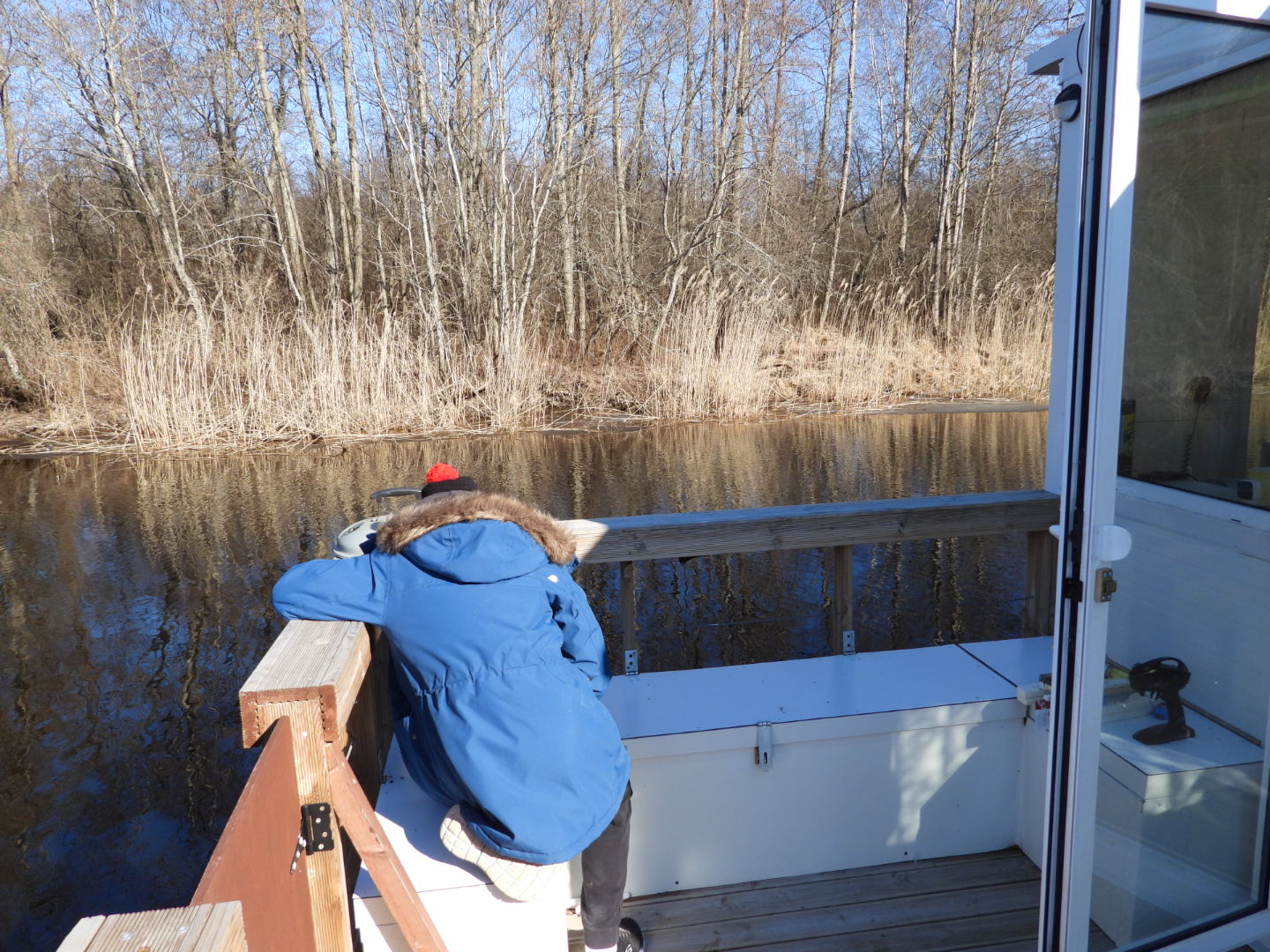 Parvmajas ööbimine Võrtsjärvel