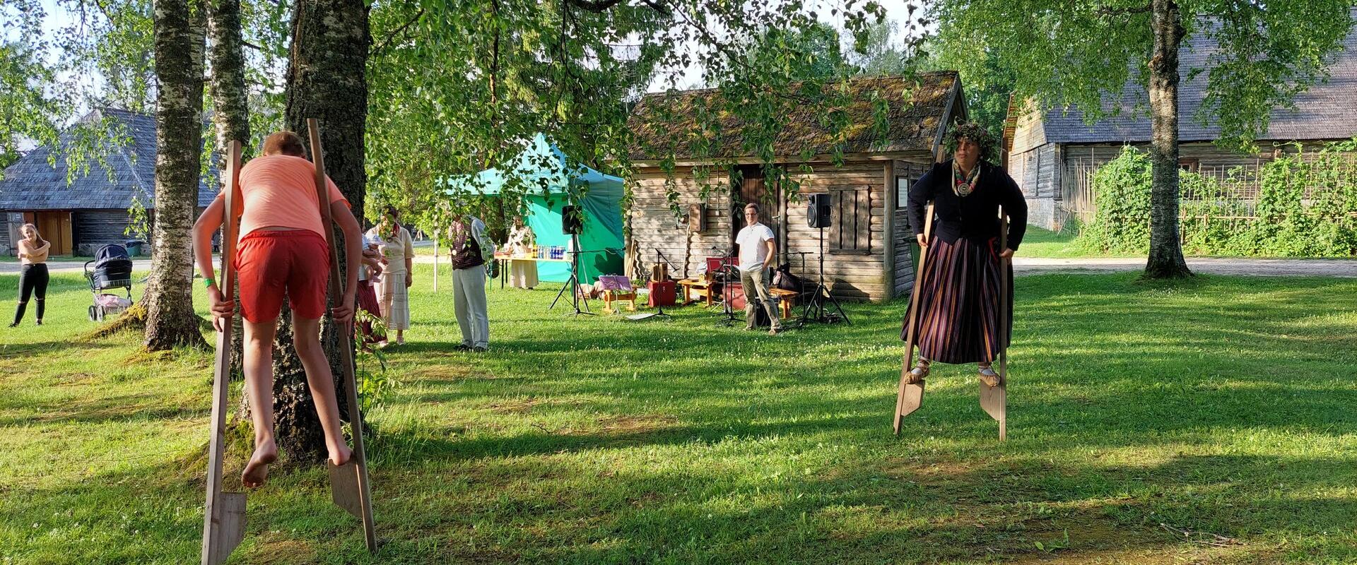 National Midsummer Evening at the Farm Museum of C.R. Jakobson