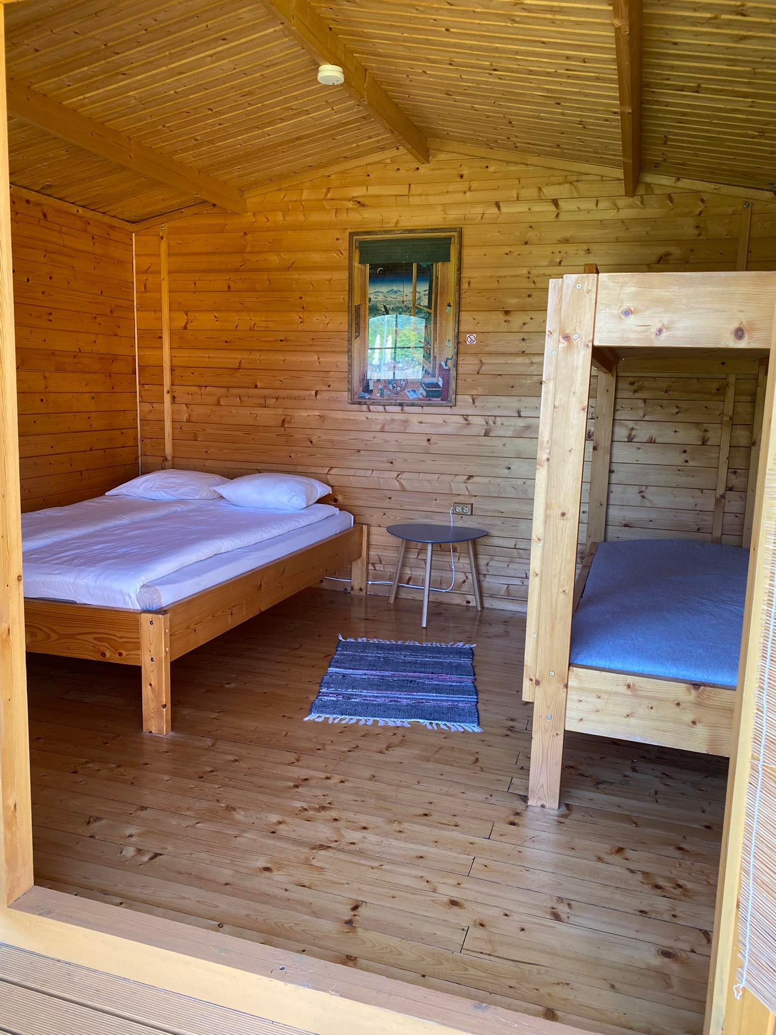 Mini Camping 4-Personen-Häuschen