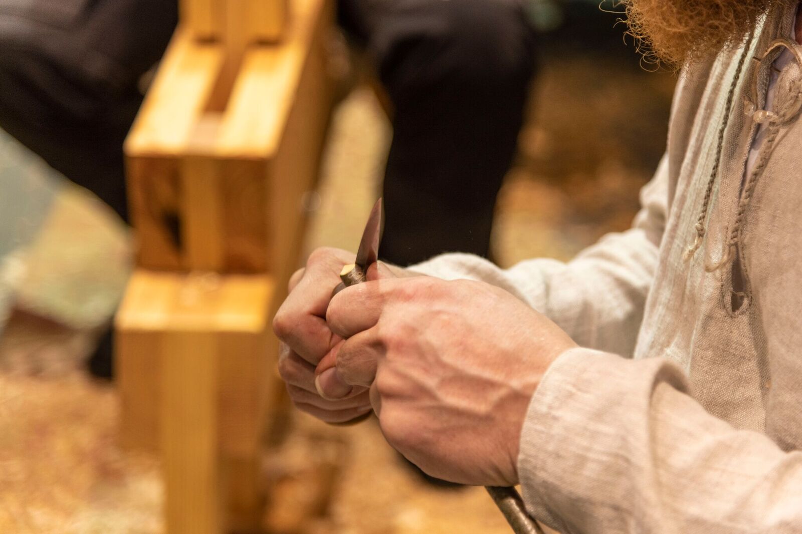 Koka izstrādājumi Mārtiņdienas gadatirgū