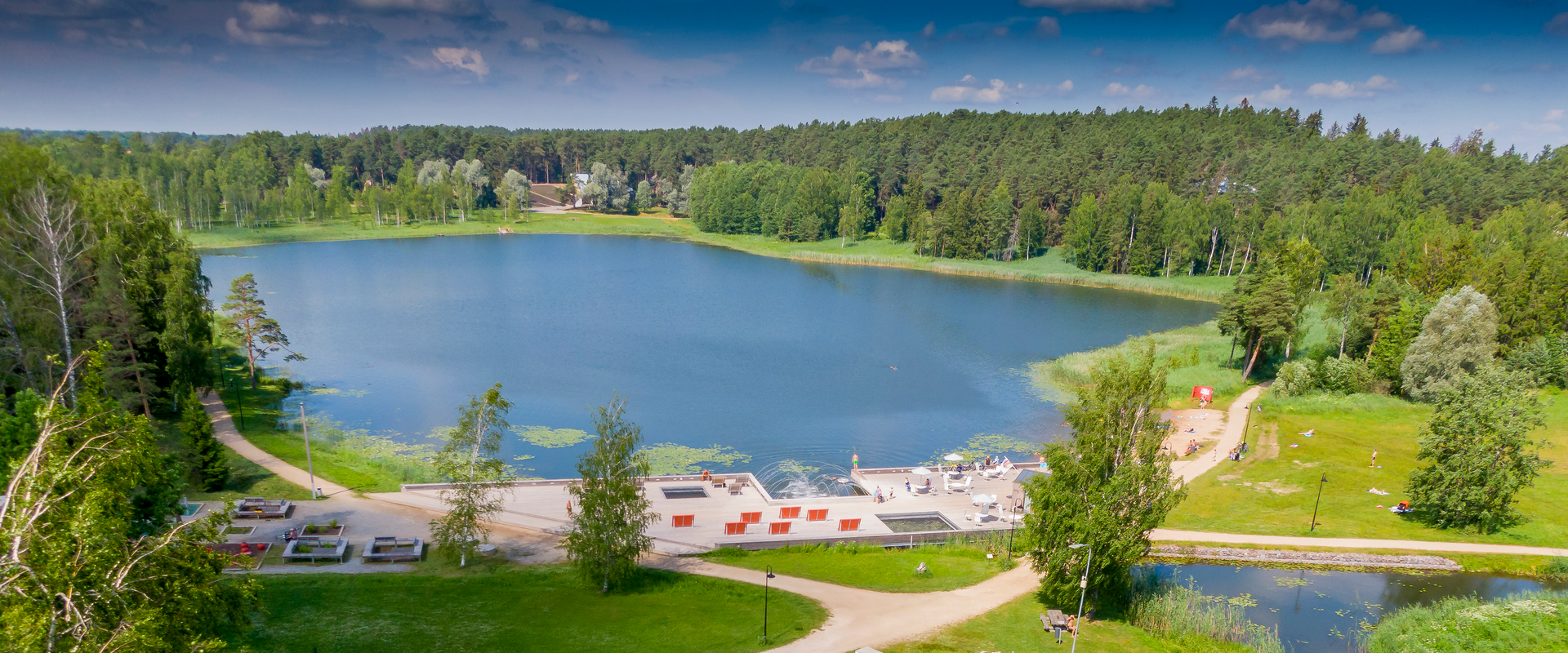 Näkymä Arbin järvelle