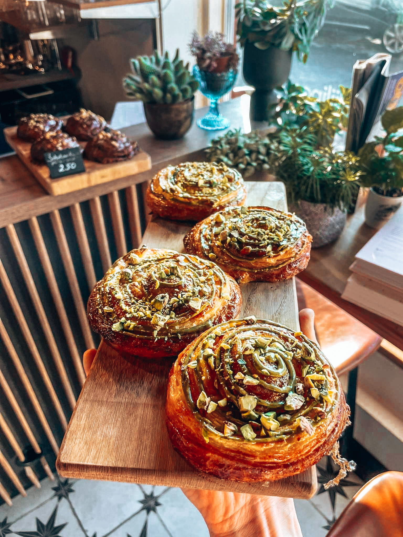 Pistacchio orange puffpastry