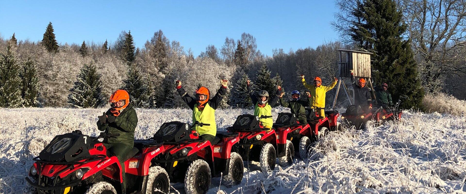 ATV-matkad Toosikannu Puhkekeskuses