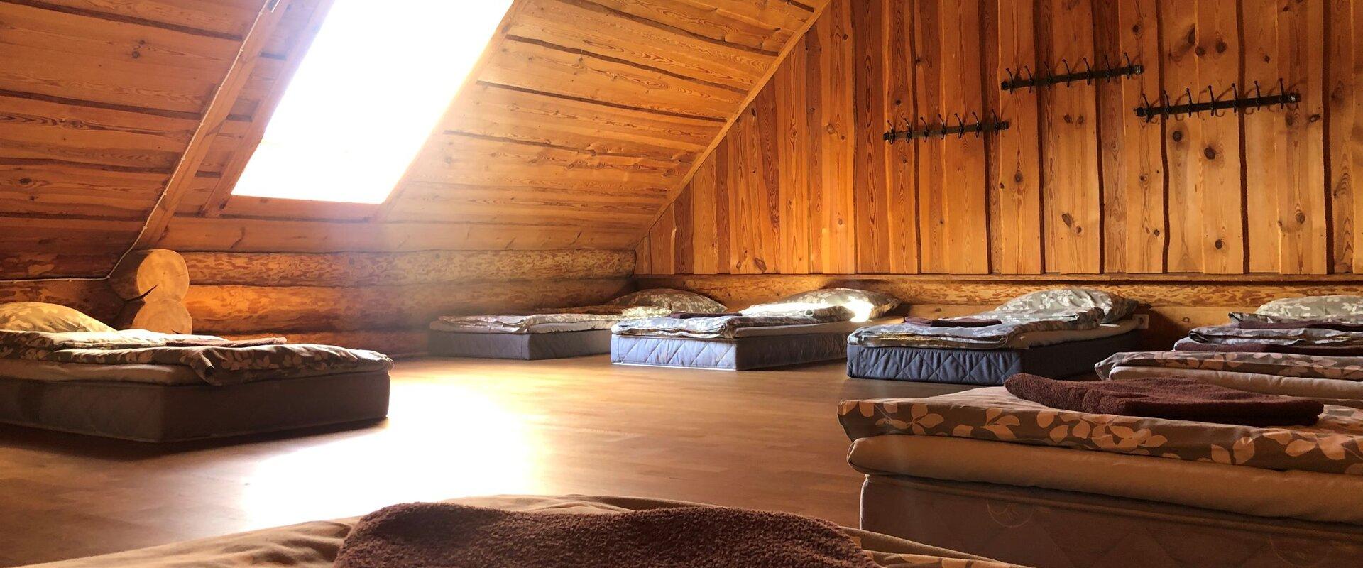Sauna und Unterkunft in Mittelestland
