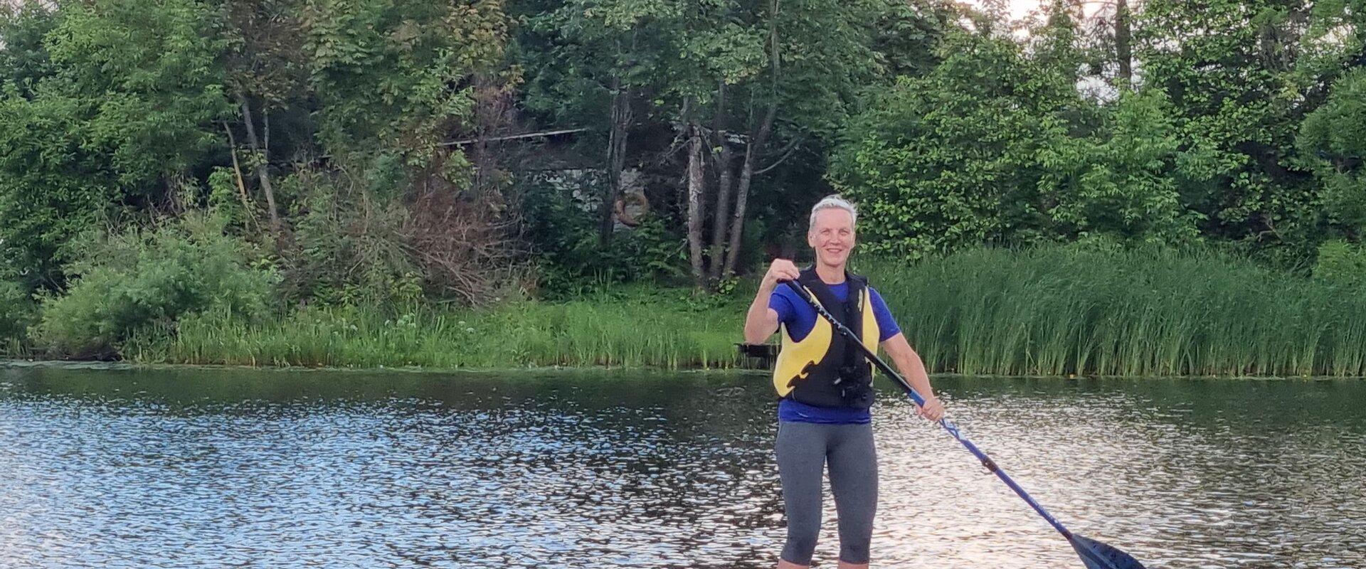 Paddle-Board- oder SUP-Board-Verleih in Räpina