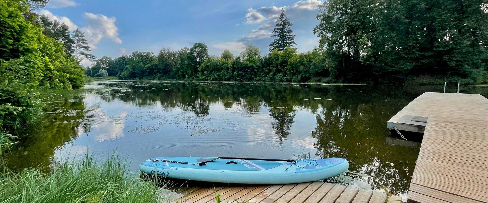 SUP laud Voka paisjärvel