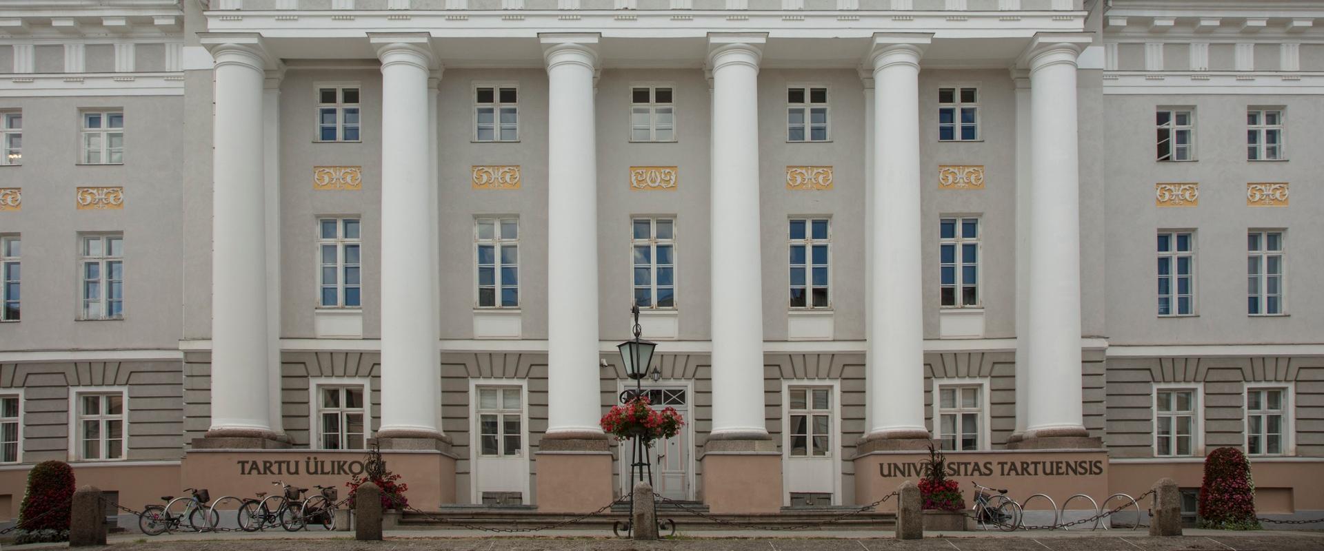 Das Hauptgebäude der Universität Tartu