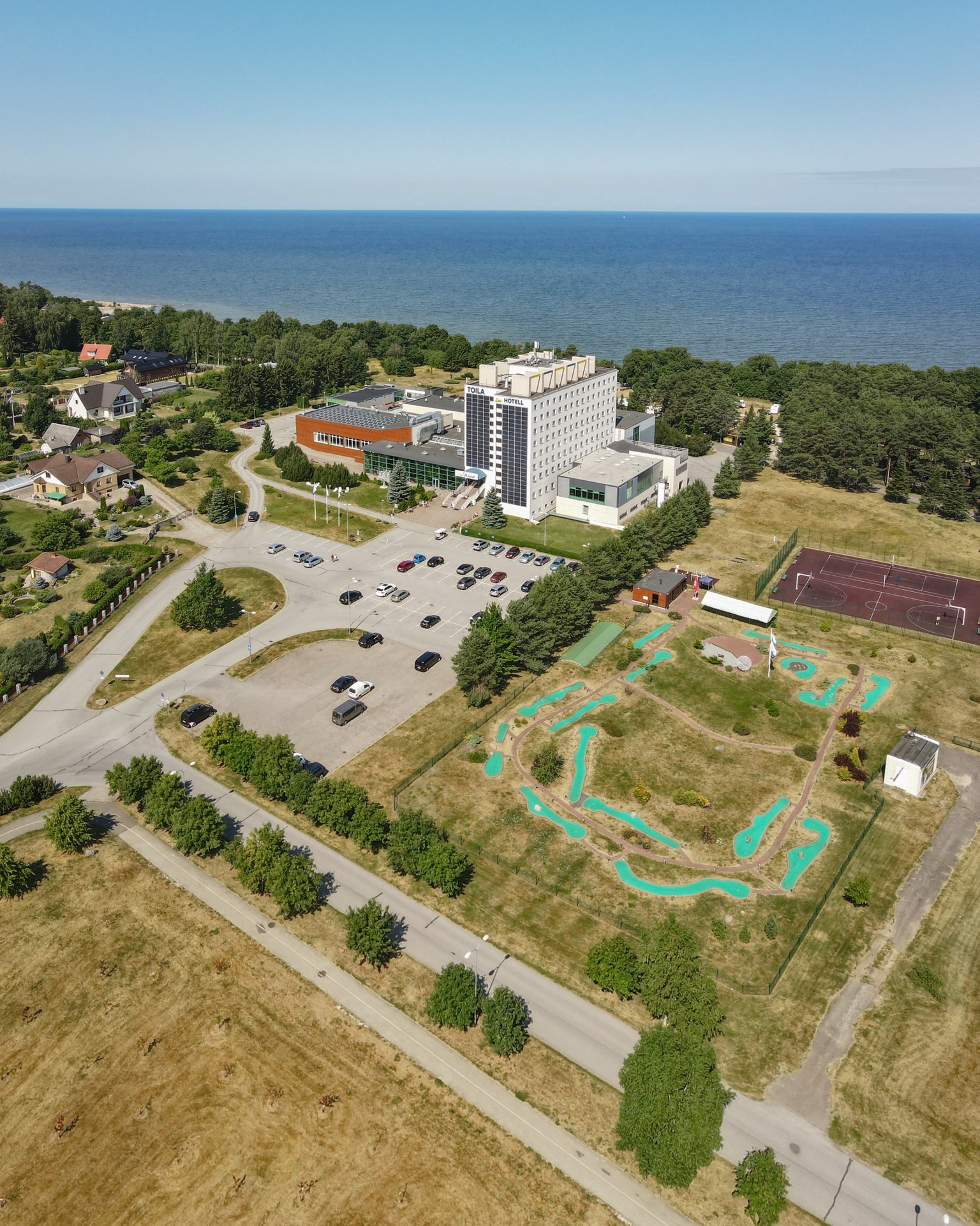 Toila SPA Hotell õhust linnulennult