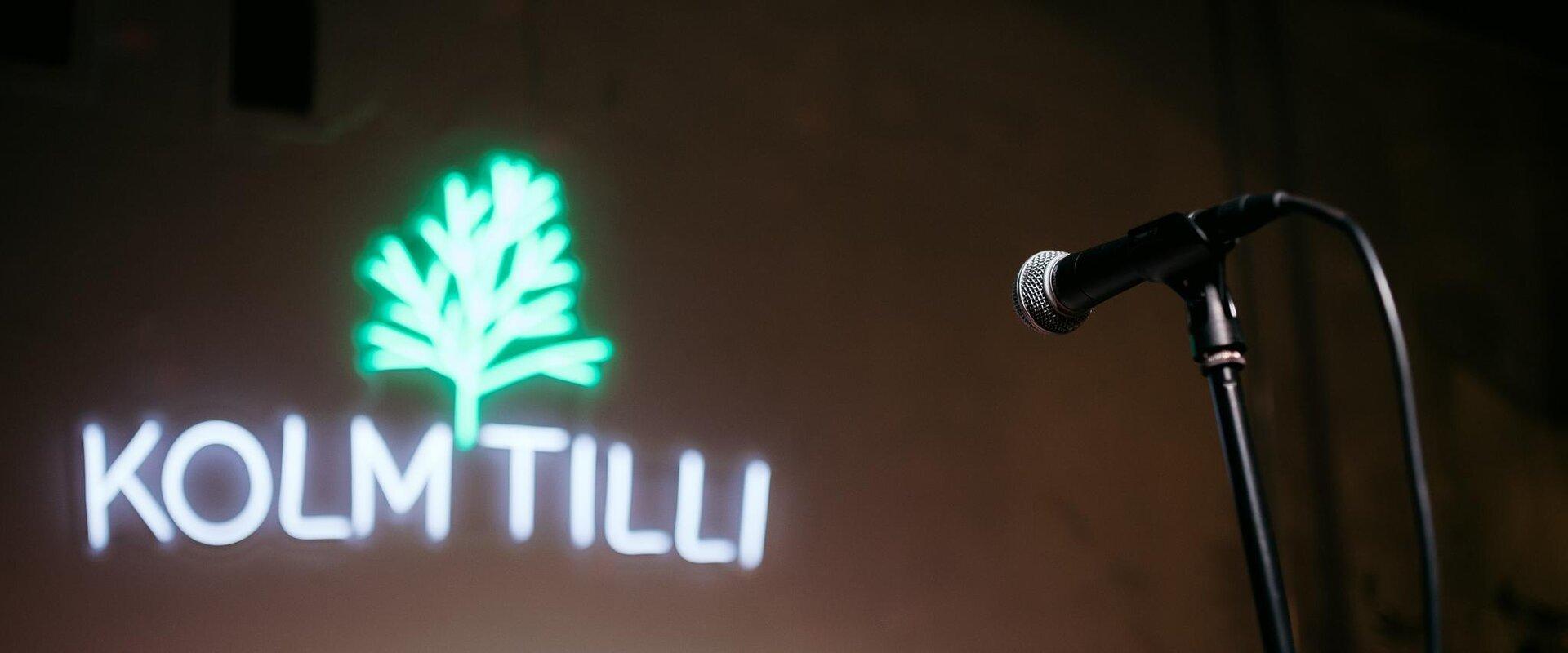 Kolm Tilli is a restaurant inspired by street food in the Aparaaditehas Creative City. We focus on street food: there is an open kitchen in the middle