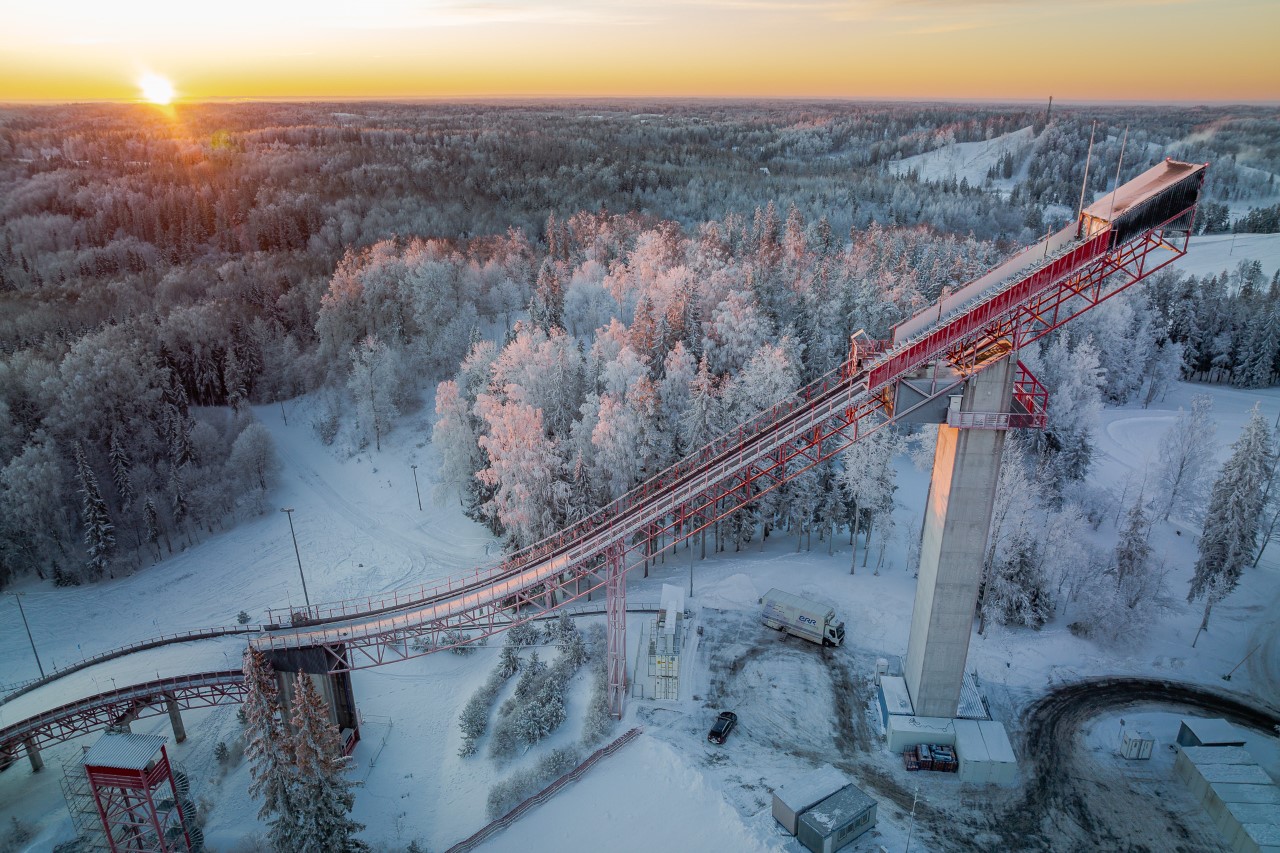 FIS Nordic Combined World Cup stage in Otepää