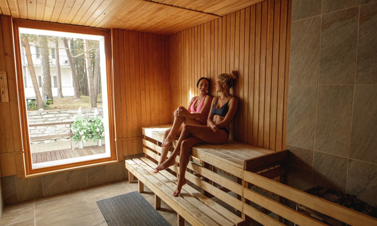 Narva-Jõesuu Medical Spa üks saunadest