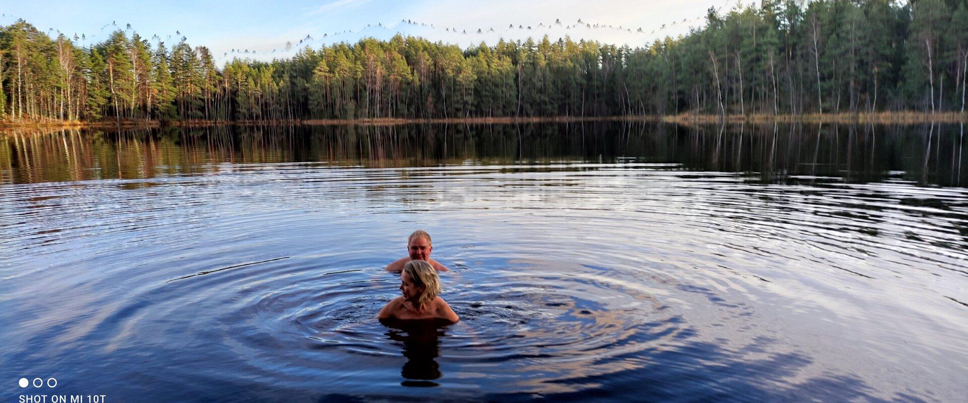 Day trip with a guide to Kõrvemaa, bog swimming