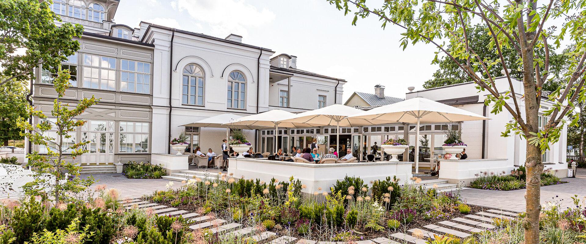 Villa Fridheim, Von Gernet Café/Restaurant