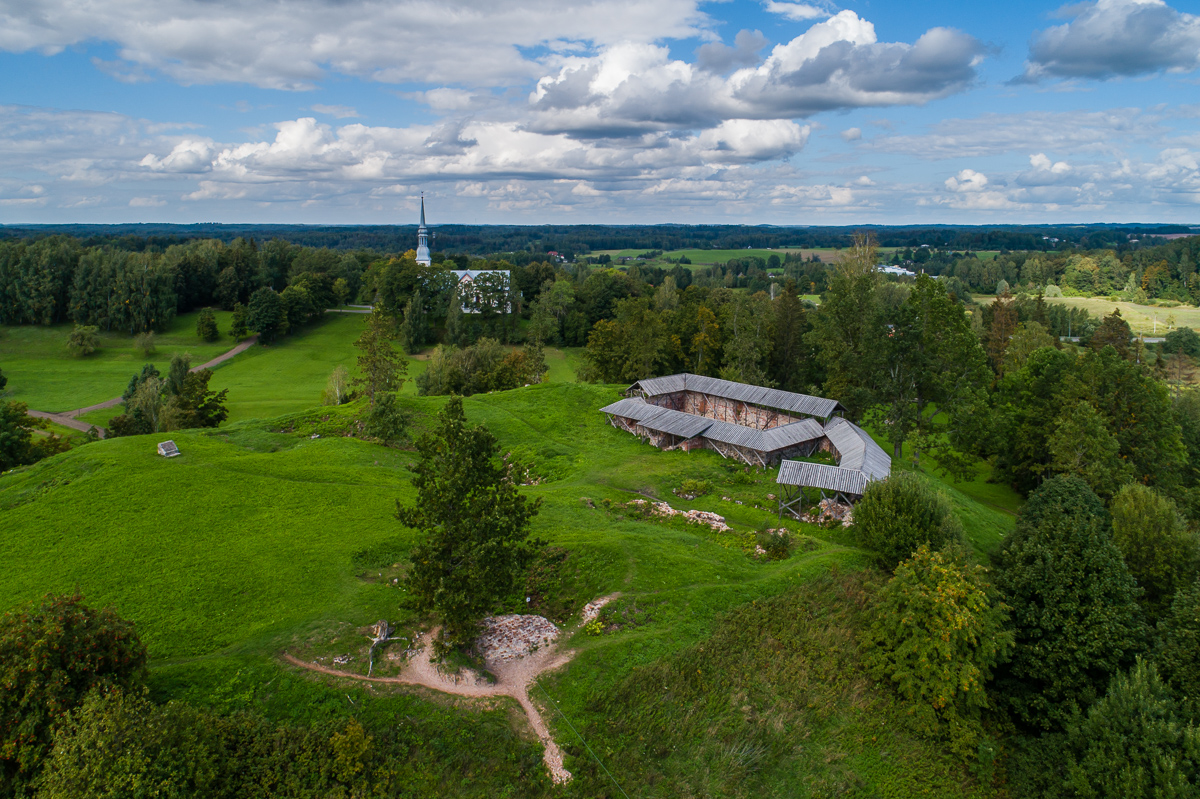 12th Century Ruins of the Otepää Bishop's Castle