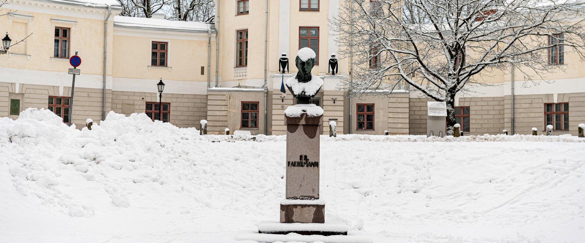 Das Denkmal für Fr. R. Faehlmann