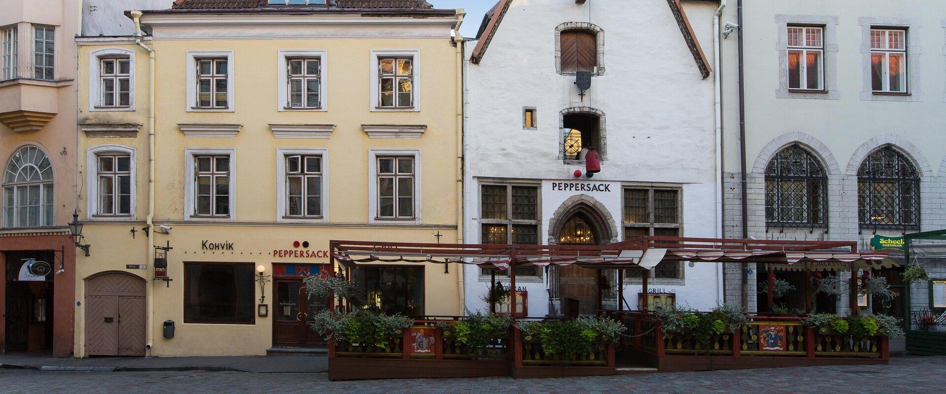 Restaurant Peppersack is located at the heart of Tallinn's Old Town in a building with an interesting history. Peppersack or 'a sack of pepper' has en