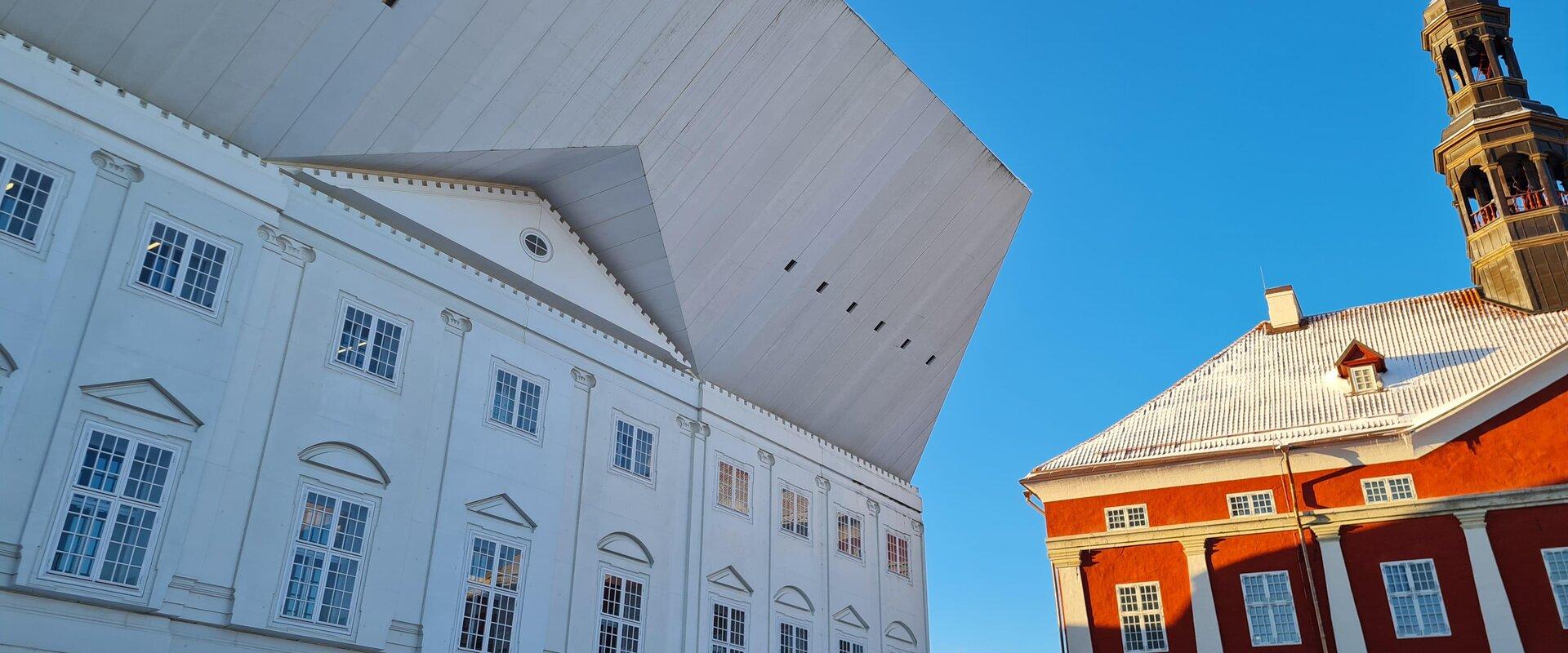 Das Gebäude des Narva Colleges der Universität Tartu