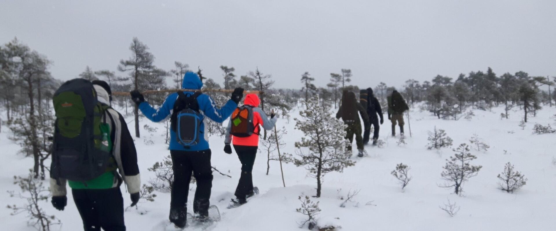 Linnuraba räätsamatk pärismaalasega