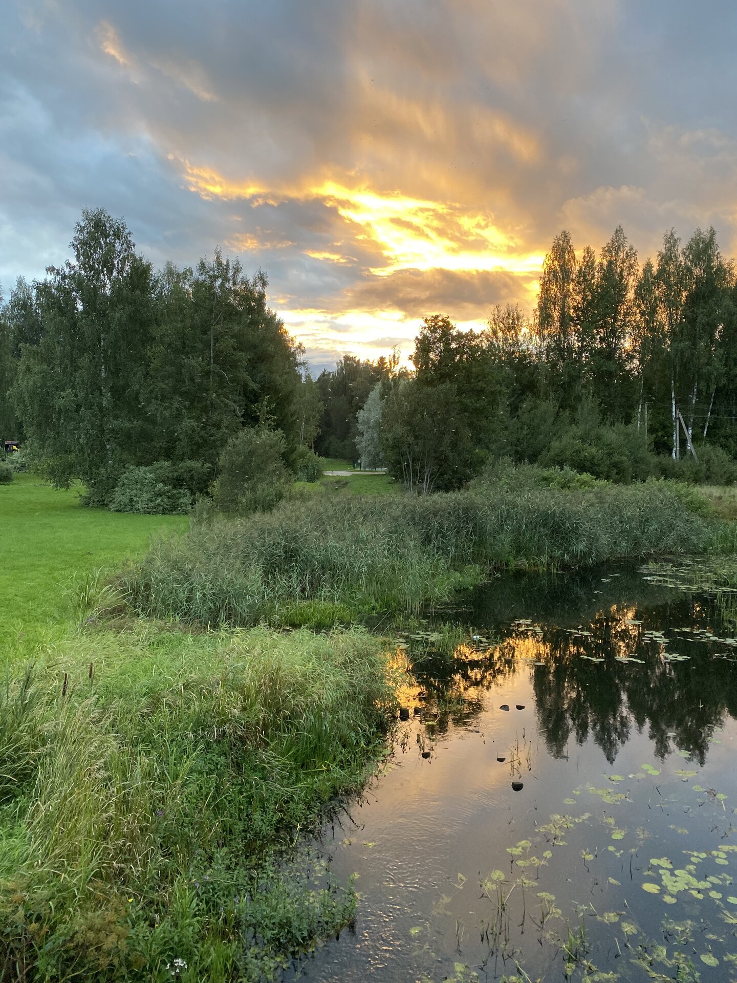 Kääpa river in summer