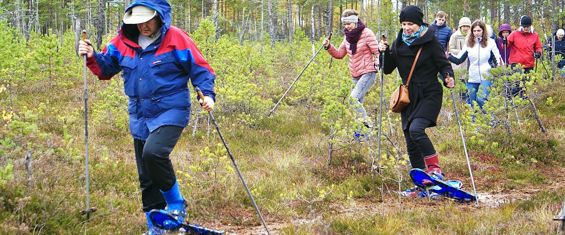 Suvised ja talvised räätsamatkad Valgesoo rabal