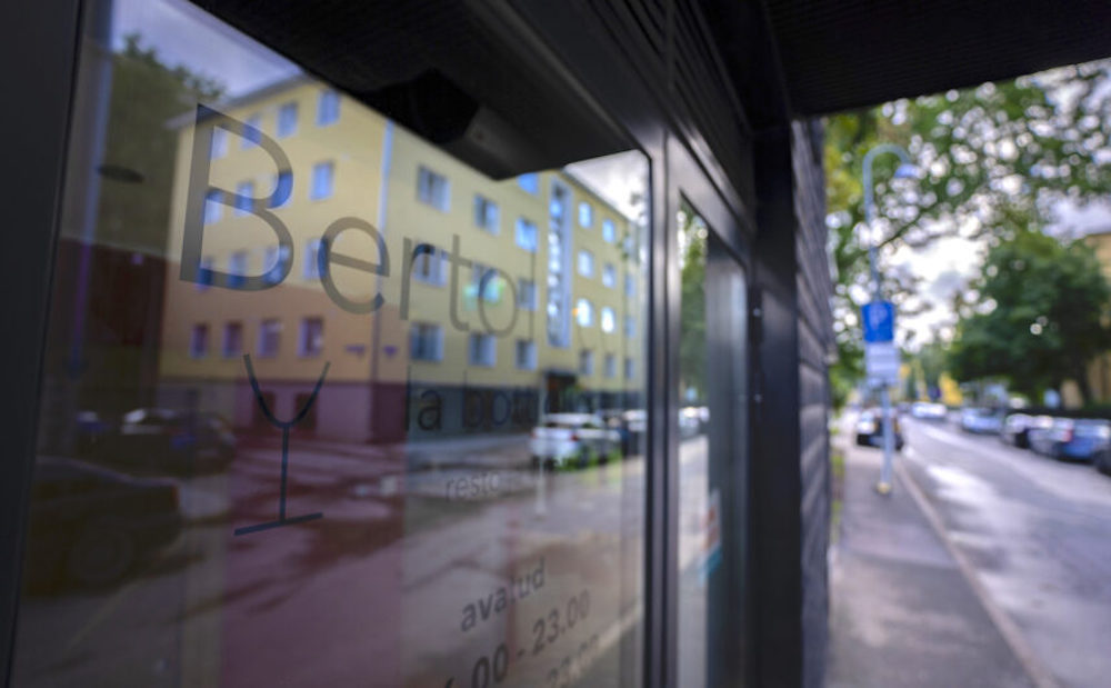 Fensteransicht des Restaurants Bertolucci