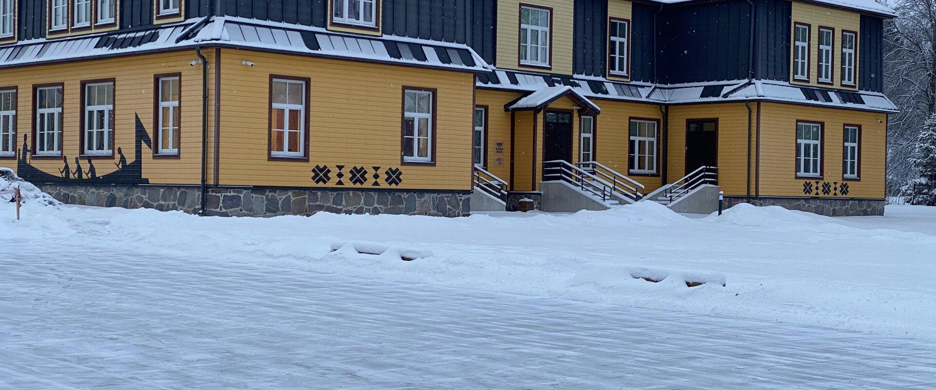 Ice Skating Rink in the Kalevipoeg's Home