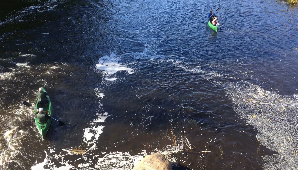 Canoe trip on Navesti and Pärnu rivers - Levikivi canoe rental